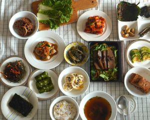  at Vegan Korean Home Cooking Class & Market in Seoul