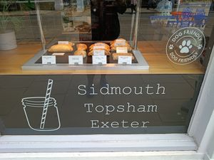 Some vegan options at Cornish Bakery Exeter  in Exeter