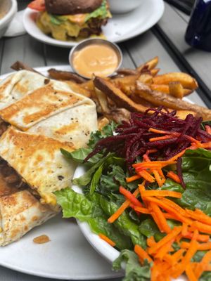 Chikin Crunchwrap (was on the menu for a week) at MeeT on Main in Vancouver