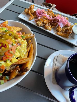 Nacho Average Nacho Fries at MeeT on Main in Vancouver