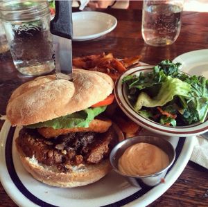 Their burgers are the best at MeeT on Main in Vancouver