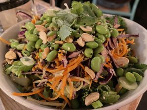 Thai Salad #Veganuary at MeeT on Main in Vancouver
