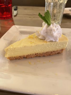 Lemon tart  at MeeT on Main in Vancouver