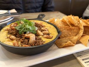 Queso Fundido (appetizer special)  at MeeT on Main in Vancouver