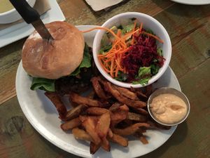 meet burger  at MeeT on Main in Vancouver