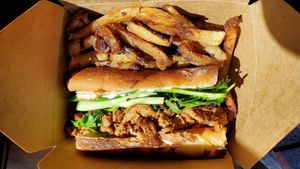 Banh Mi special at MeeT on Main in Vancouver