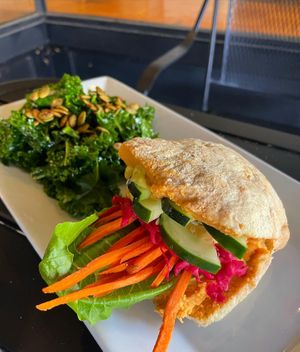 Hummus Sandwich   at The Well in Lancaster