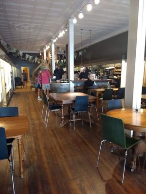 Dining area at The Well in Lancaster