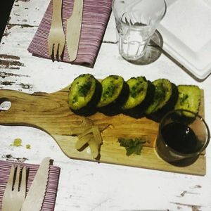 vegan sushi at Micro in Cisternino