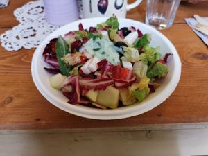Greek Salad at Micro in Cisternino