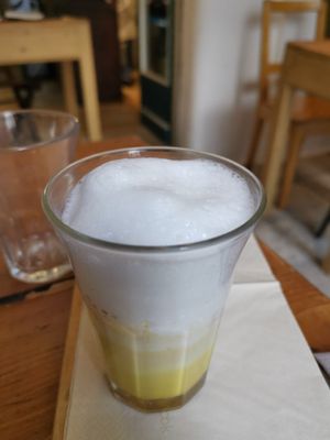 Golden Milk at Micro in Cisternino