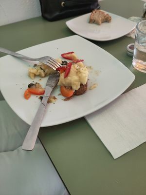 Banana toast at Micro in Cisternino