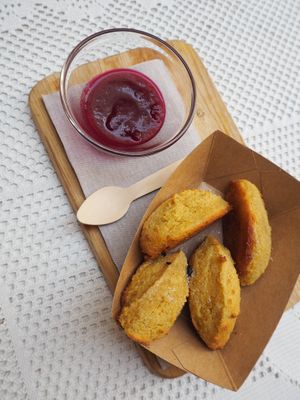 Falafel fava!!! at Micro in Cisternino