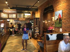 Inside at The Works Bakery Cafe in Concord