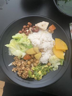 Veggie buffet 1  at Bếp Rơm Chay in Ha Noi