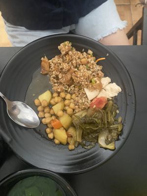 Veggie buffet 2  at Bếp Rơm Chay in Ha Noi