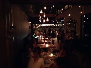 Dining area at Le Manjue Bistro Organique at Le Manjue Bistro Organique in Sao Paulo