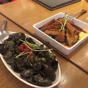 Spicy Vegetarian Gluten and fungus at Inno Veggie in Hong Kong Island