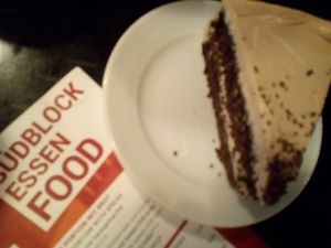 Vegan cake at Südblock in Berlin