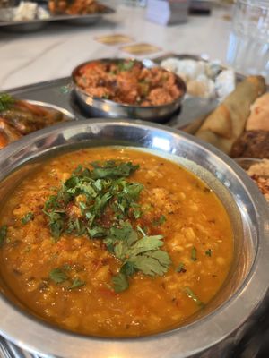 The lentil soup was one of my favourite dishes on the Mediterranean brunch tray  at Karamel in North London