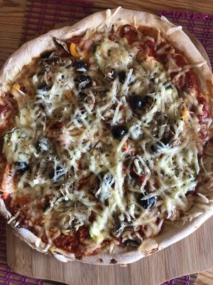 This pizza rocks! at Karamel in North London