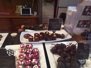 vegan selection at Chocolate Cottage Grasmere in Grasmere