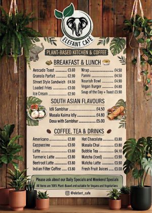 at Elefant Café in Milton Keynes