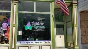 Twist n Sprouts store front. at Twist-n-Sprouts in Mackinac Island