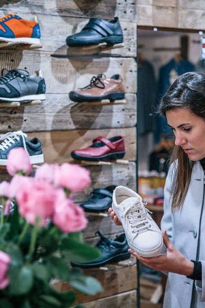 Shoes at Sapato Verde in Lisbon