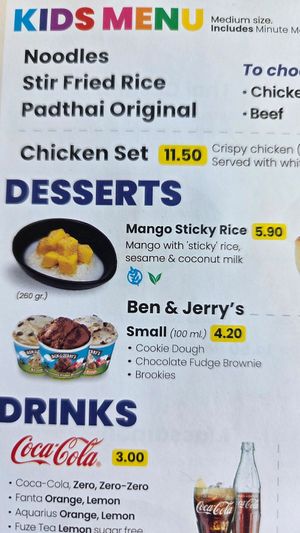 Mango sticky rice at Padthaiwok CC FAN Mallorca Shopping in Palma