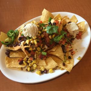 Best nachos I have ever had, WOW at Native Foods - Conn Ave in Washington