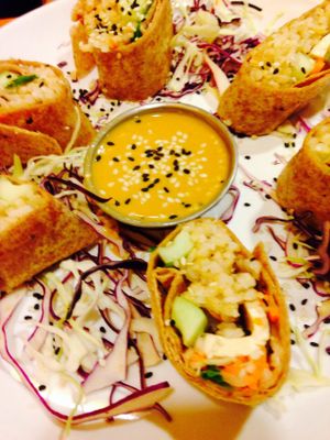 Saigon rolls at Native Foods - Conn Ave in Washington