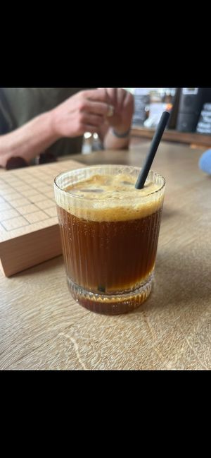 Espresso tonic 😍 at Stage Espresso & Brewbar in Leeds