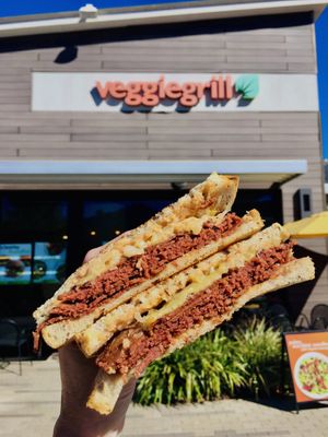 Vegan Reuben on Rye at Veggie Grill in Corte Madera