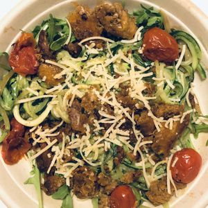 Zucchini Noodles at Veggie Grill in Corte Madera