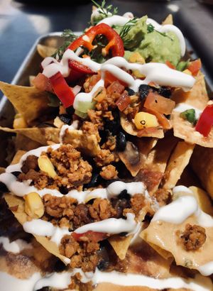 Southwestern nachos  at Veggie Grill in Corte Madera