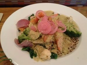 Bombay bowl at Veggie Grill in Corte Madera