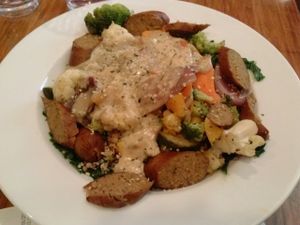 Harvest bowl at Veggie Grill in Corte Madera