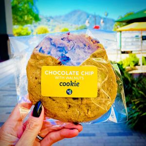 Vegan Walnut Chocolate Chip Cookie at Veggie Grill in Corte Madera