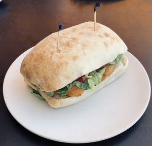 Santa Fe chickin' at Veggie Grill in Corte Madera