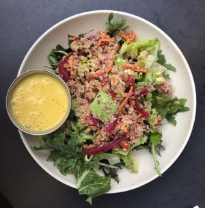 Kale and Quinoa Power Bowl #Veganuary at Veggie Grill in Corte Madera