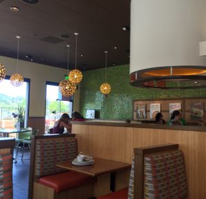 inside at Veggie Grill in Corte Madera