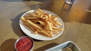 large fries at Veggie Grill in Corte Madera