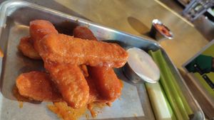 buffalo wings at Veggie Grill in Corte Madera