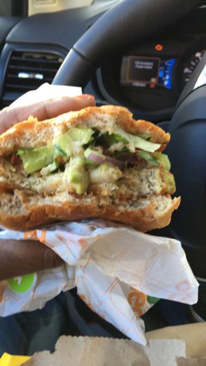 Chicken Sandwich at Veggie Grill in Corte Madera