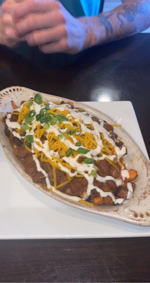 Chili sweet potato fries at Viva in Tacoma