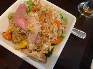 Pineapple fried rice at Viva in Tacoma