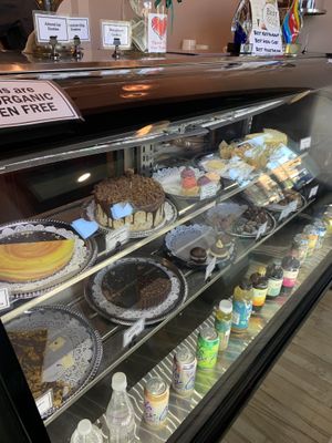 Dessert case  at Viva in Tacoma