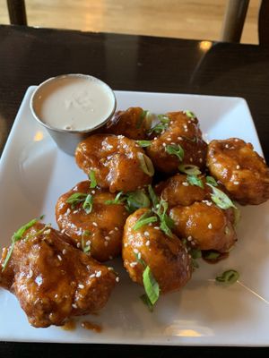 Sweet 'n sour cauliflower appetizer   at Viva in Tacoma