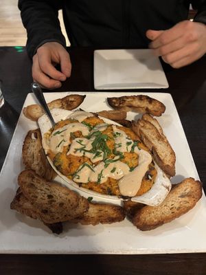 Crab dip  at Viva in Tacoma